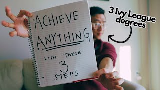 How to plan and structure your life to achieve literally anything [upl. by Vallo]