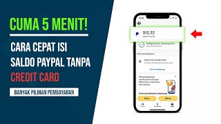 Terbaru  Cara Cepat Isi Saldo Paypal Dengan MBanking [upl. by Ajak667]