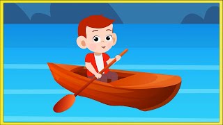 Row Row Row Your Boat Song for Kids [upl. by Grimonia397]