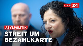 Bezahlkarte für Asylsuchende 50 Euro BargeldObergrenze [upl. by Lupe]