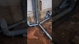 Chamber വെക്കുമ്പോൾ drainagepipe plumbing plumbingwork house [upl. by Kirbie]