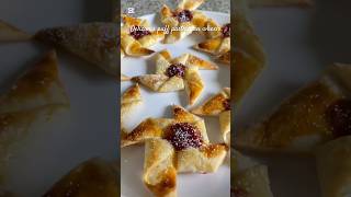 Perfect puff pastry pin wheels homemade delicious dessert shorts asmr [upl. by Ahsenrat]