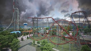 Cedar Point announces Sirens Curse tilt roller coaster for 2025 season Watch ride video [upl. by Mill]