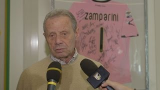 Il Presidente Zamparini al Barbera clicca qui per lintervista [upl. by Devland]