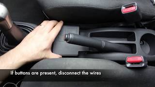 Toyota Yaris How to adjust the Handbrake [upl. by Ailaza785]