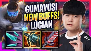 GUMAYUSI TRIES LUCIAN WITH NEW BUFFS  T1 Gumayusi Plays Lucian ADC vs Kalista  Season 2023 [upl. by Leal]