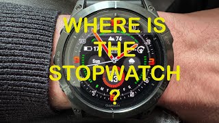 GARMIN EPIX 2  FENIX TUTORIAL STOPWATCH [upl. by Sanoj]