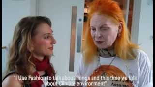 Vivienne Westwood Fashion Show and Interview by Valentina Nessi  Vfashionworldcom [upl. by Anirbaz]