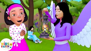 Give me Oil in My Lamp  Bible Songs for Children  Kids Faith TV [upl. by Jasmin]