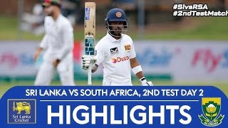 SRILANKA VS SOUTH AFRICA 1ST TEST DAY 2 MATCH HIGHLIGHTS II SA VS SRI 1ST DAY 2 HIGHLIGHTS [upl. by Hospers]