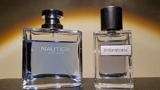 Nautica Voyage edt vs YSL Y edt  2 light blue scents square off in comparison [upl. by Bertram]