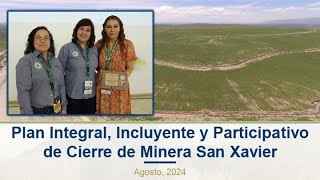 Plan de Cierre de Mina en Cerro de San Pedro SLP Congreso de Minería Durango 2024 [upl. by Anaic]