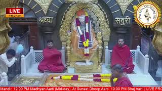 🔴Live Shirdi SaiBaba Darshan  23 October 2024 [upl. by Polak]