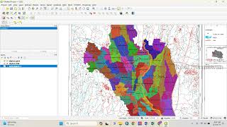 Praktikum 2 Cara memanggil data hasil digitasi sebelumnya ke qgis [upl. by Tandie]