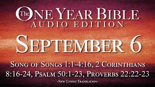 September 6  One Year Bible Audio Edition [upl. by Geibel]