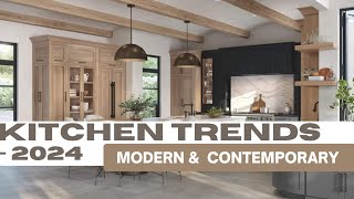 2024 Kitchen Trends  Modern amp Contemporary Kitchen Trends  Kitchen Backsplash amp Cabinets [upl. by Kinney240]