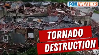 Tornado Outbreak In America’s Heartland Leaves At Least 5 Dead Across Two States [upl. by Gray778]