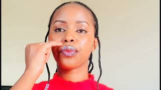 How to make perfect and smooth pink lips with only three itemsmakeup [upl. by Deyas]