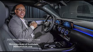 2020 MercedesBenz A 220 Sedan review from Mercedes Benz of Scottsdale [upl. by Areivax177]