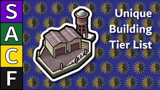 Civ VI  Unique Building Tier List [upl. by Aicnelev948]