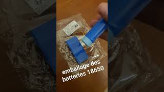 emballage des batteries 18650 [upl. by Astraea]