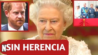 Harry hierve de ira cuando se leyó el testamento de la Reina que lo desairó y no le dejó herencia [upl. by Swanhildas]