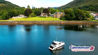 The Caledonian Claymore Hotel Arrochar  Drone Footage [upl. by Reinwald]