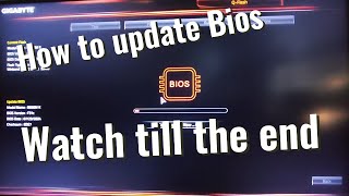 How to Bios Update Gigabyte Motherboard Bios [upl. by Skylar]