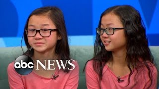 Twin Sisters Separated at Birth Reunite on GMA [upl. by Naawaj]