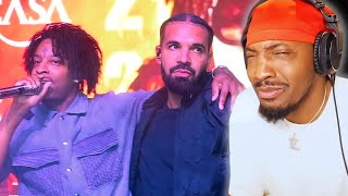 DRAKE RAN TO ATLANTA AND WENT CRAZY  Drake  Its Up ft Young Thug amp 21 Savage REACTION [upl. by Egiap276]