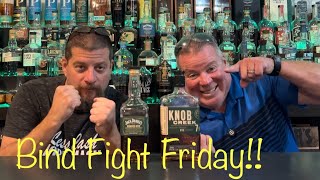 Knob Creek 7Yr Rye Whiskey vs Jack Daniels Bonded Rye Whiskey Blind Fight Friday [upl. by Yelahs]