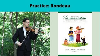 Rondeau  Violin Accompaniment Pages 8 amp 9 [upl. by Kappel]