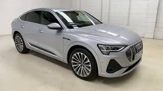 Audi etron 55 S line Sportback Auto quattro 5dr 95kWh [upl. by Dauf]