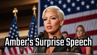 Amber Roses SHOCKING Speech at Republican National Convention 2024 [upl. by Urias184]