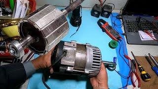 permanent magnet generator  low rpm alternator  600 rpm [upl. by Erreit]