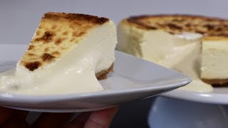 TARTA DE QUESO SUPER CREMOSA receta fácil [upl. by Ainerol775]