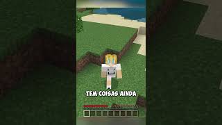 O MODO HARDCORE DO BEDROCK ME DA MEDO minecraft minecraftideias minecraftbuilding [upl. by Tine799]