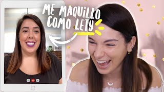 Sigo el maquillaje de Lety My Crazy Makeup en videollamada  ¡Tutorial en directo [upl. by Weintrob612]