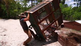 Moving amp Taming the Rhino Iguana Cage [upl. by Crotty954]