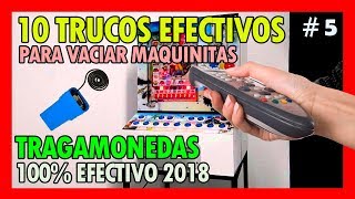 10 Trucos Para Vaciar Maquinas Tragamonedas 100 Efectivo 2018 [upl. by Anatolio]