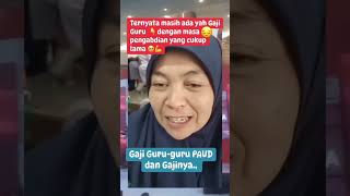 Miris mendengar melihat gaji guru 😭😭😭 semoga selalu di berikan keberkahan aamiin [upl. by Lonny]