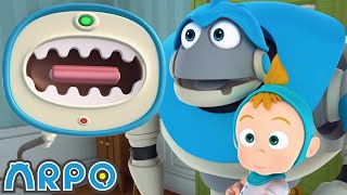 ARPO the Robot  Rise of the Machines  Funny Cartoons for Kids  Arpo and Daniel Full Episodes [upl. by Nykal963]