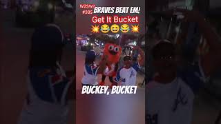 💥Buckey Bucket🤩Time😮💥 braves postseason homedepot buckettime tooltime baseballatl [upl. by Eiramlatsyrk]