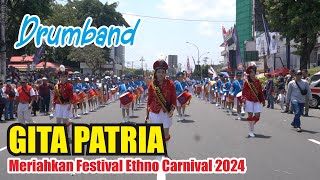 Drumband Gita Patria SMP Tarakanita Magelang Memeriahkan Festival Ethno Carnival 2024 Kota Magelang [upl. by Mccurdy214]