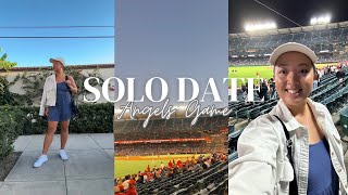 Solo Date Angels Game Mini Vlog [upl. by Owain]