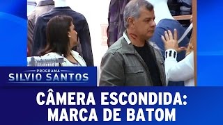 Marca de batom  Câmera Escondida 190317 [upl. by Anawt]