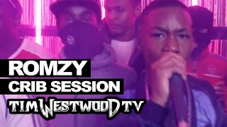 Romzy 18 Boyz freestyle  Westwood Crib Session [upl. by Nohsreg]