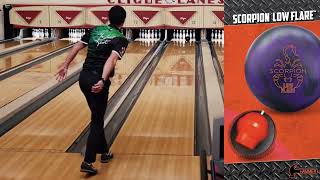 Hammer Scorpion Low Flare Bowling Ball Review With Marshall Kent [upl. by Owiat]