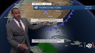 Tropics check Disturbance and the pattern to come 10142024 [upl. by Formica158]