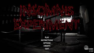 Insomnis Experiment by Vidas Games [upl. by Ahasuerus]